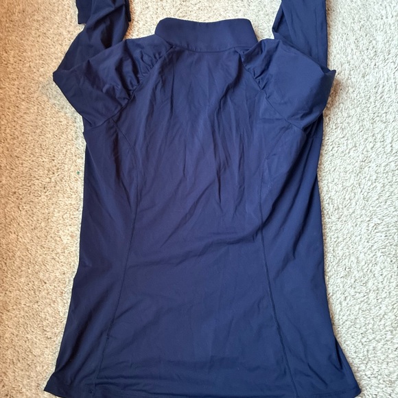 Lilly Pulitzer Luxletic Navy and Pink Pullover - Picture 5 of 8